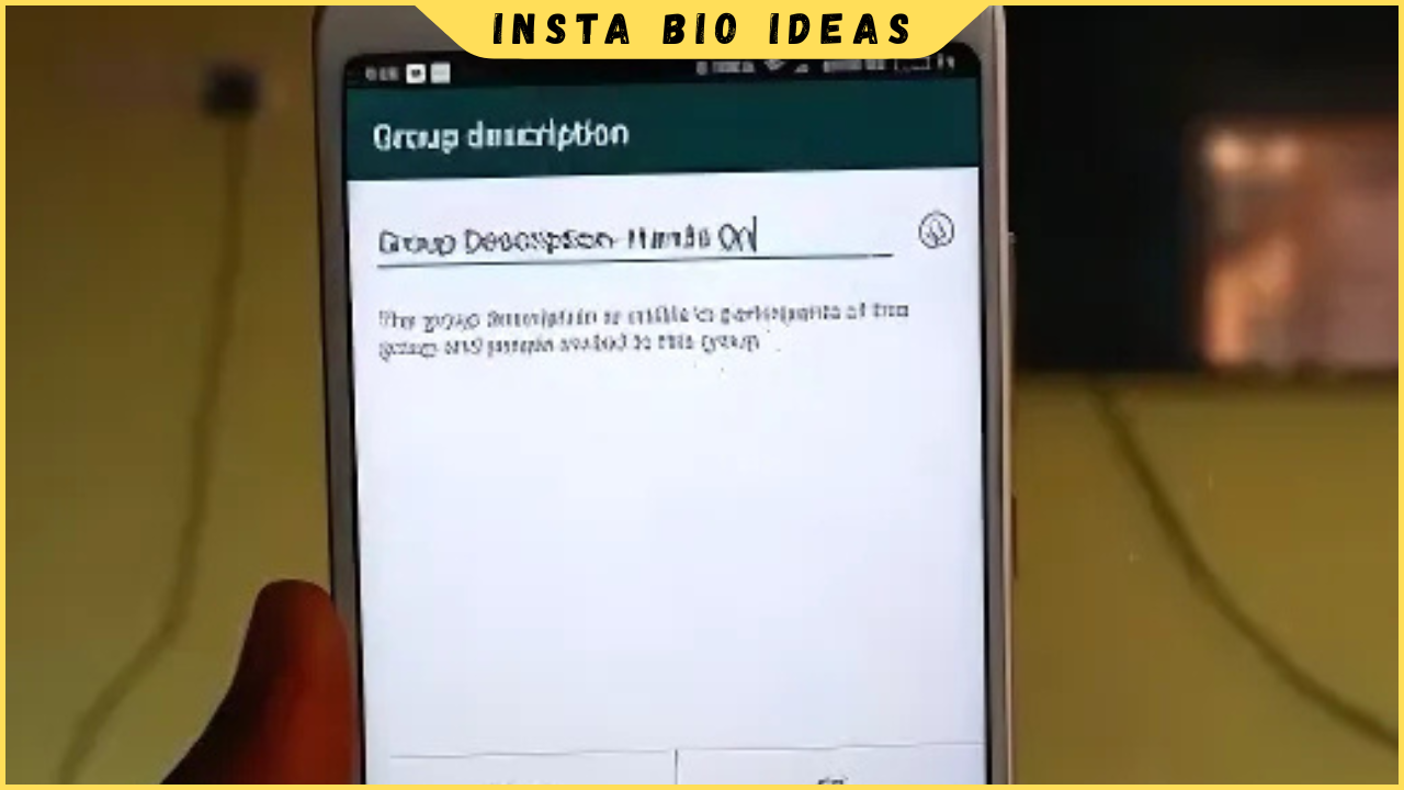 WhatsApp Attitude Bio
